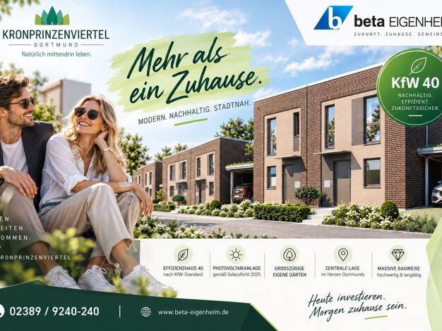 Doppelhaushälfte zum Kauf - Erstbezug provisionsfrei 729.050 € 4 Zimmer 154 m² 391 m² Grundstück Kronprinzenstraße Mitte Dortmund 44135