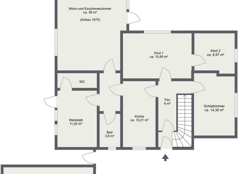 Einfamilienhaus zum Kauf 129.000 € 6 Zimmer 140 m² 970 m² Grundstück Ranzenbüttel Berne 27804