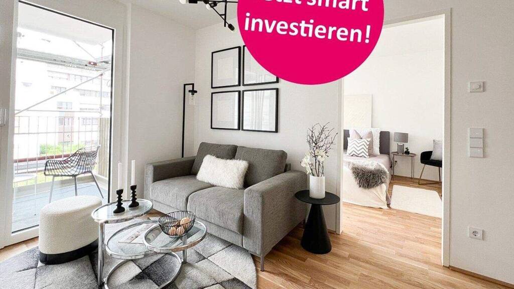 Wohnung zum Kauf - Erstbezug 323.700 € 2 Zimmer 40,8 m² 7. Geschoss Gudrunstraße Wien 1100