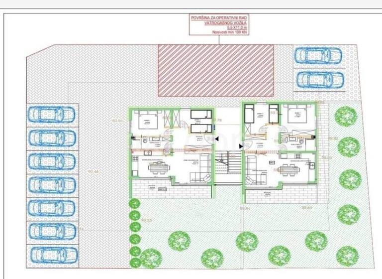Wohnung zum Kauf 237.000 € 2 Zimmer 65 m² Trogir