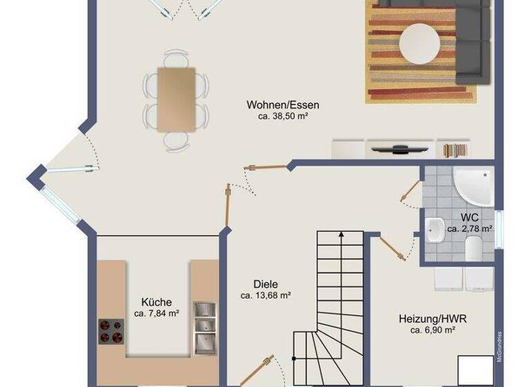 Einfamilienhaus zum Kauf 369.000 € 4 Zimmer 123 m² 615 m² Grundstück Friedersdorf 06774
