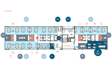 Coworking Space zur Miete provisionsfrei 39 € Stubenwald-Allee 19 Bensheim Bensheim 64625