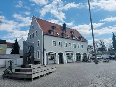 Wohnung zur Miete 1.100 € 2 Zimmer 65 m² 2. Geschoss frei ab sofort Schrannenplatz 7 Schwabmünchen Schwabmünchen 86830