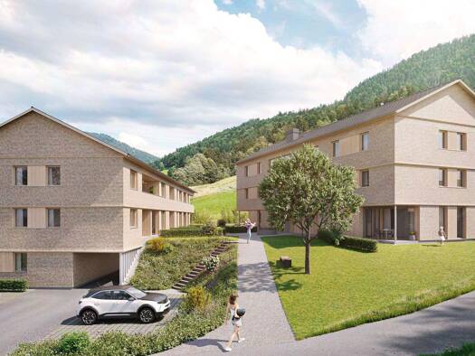 Wohnung zum Kauf - Erstbezug provisionsfrei 508.410 € 3 Zimmer 72,6 m² Hittisau Nordhalden 122 Hittisau 6952