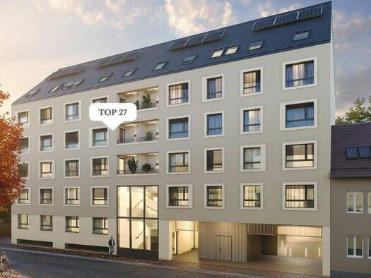 Wohnung zum Kauf - Erstbezug 203.256 € 2 Zimmer 37,6 m² 3. Geschoss Lagergasse Gries Graz,05.Bez.:Gries 8020