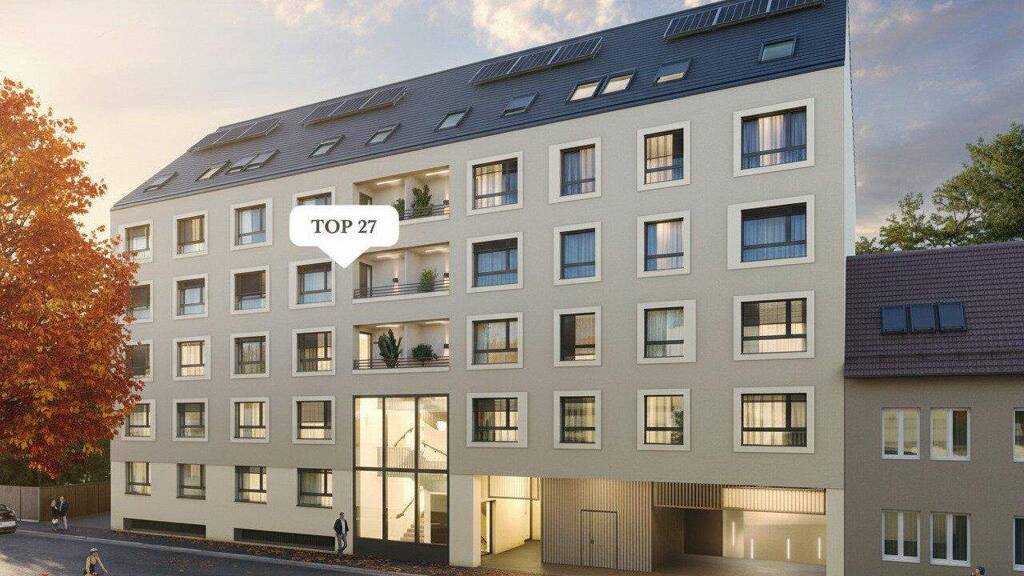 Wohnung zum Kauf - Erstbezug 203.256 € 2 Zimmer 37,6 m² 3. Geschoss Lagergasse Gries Graz,05.Bez.:Gries 8020