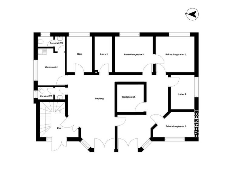 Wohnung zum Kauf 330.000 € 8 Zimmer 148 m² 1. Geschoss Güstrow 18273