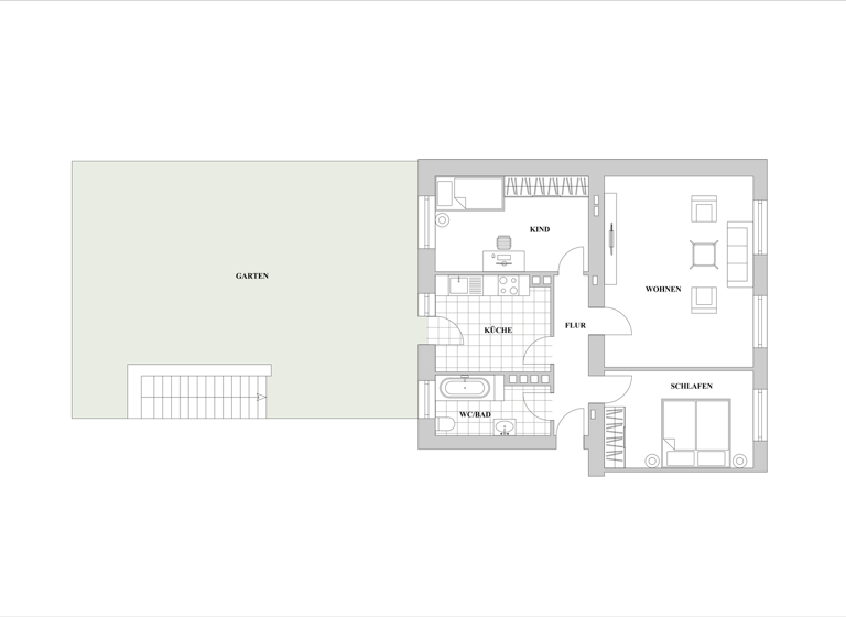 Wohnung zum Kauf 499.000 € 3 Zimmer 90 m² EG Spichernstraße 31 Derendorf Düsseldorf 40476