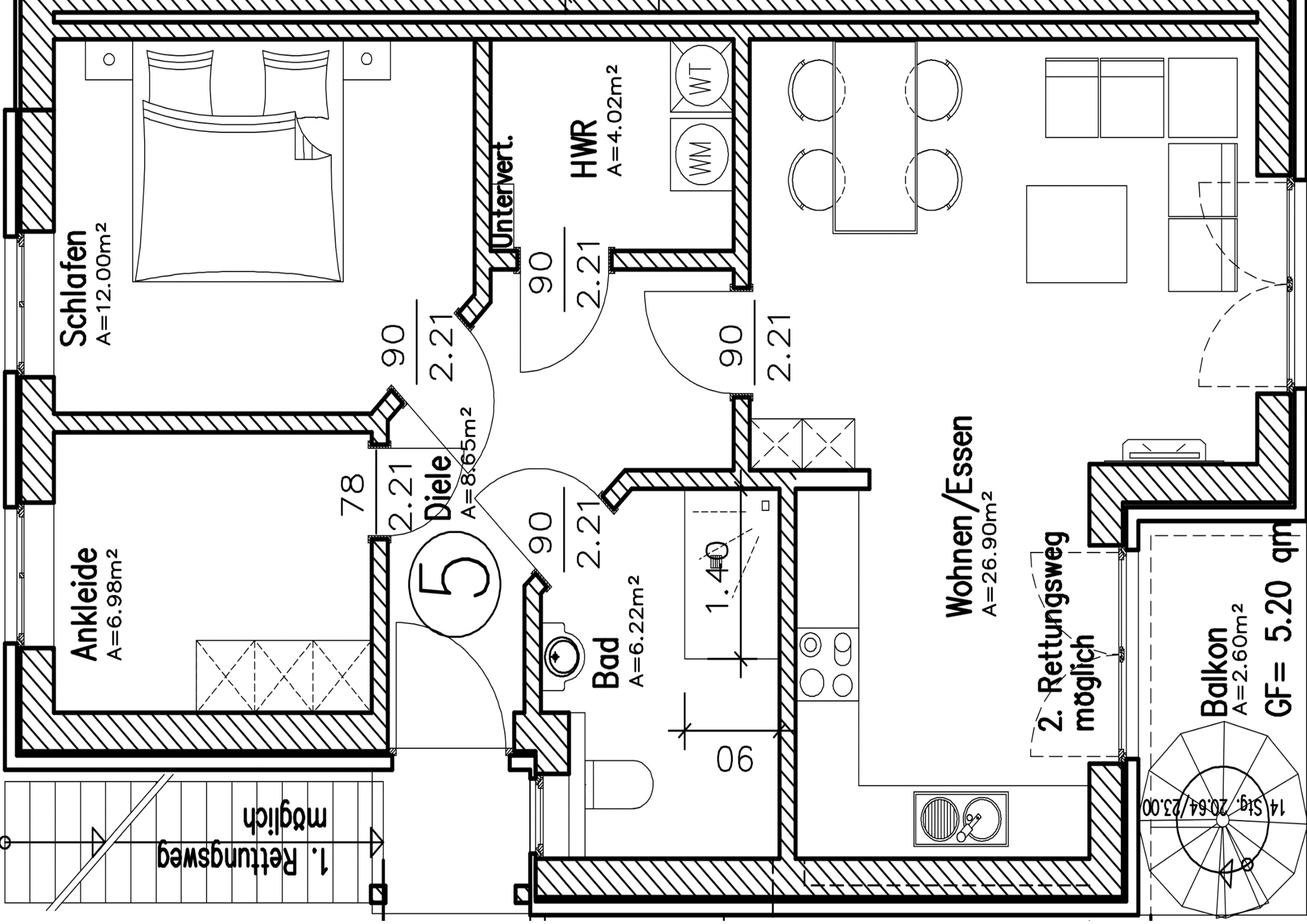 Penthouse zum Kauf 280.000 € 2,5 Zimmer 80 m²<br/>Wohnfläche 1.<br/>Geschoss ab sofort<br/>Verfügbarkeit Am Buchweizenberg 32 Schülp Schülp bei Rendsburg 24813