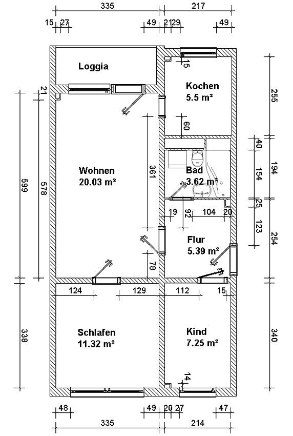 Wohnung zur Miete 365 € 3 Zimmer 56,2 m²<br/>Wohnfläche ab sofort<br/>Verfügbarkeit Dr.-Ziesche-Straße 8 Kirchberg Kirchberg 08107