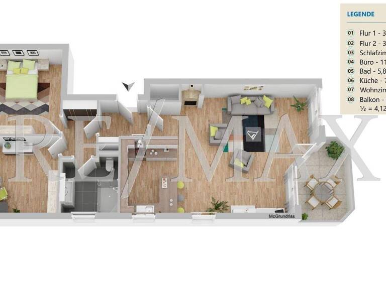 Wohnung zum Kauf 315.000 € 3 Zimmer 85 m² 1. Geschoss Idstein 65510