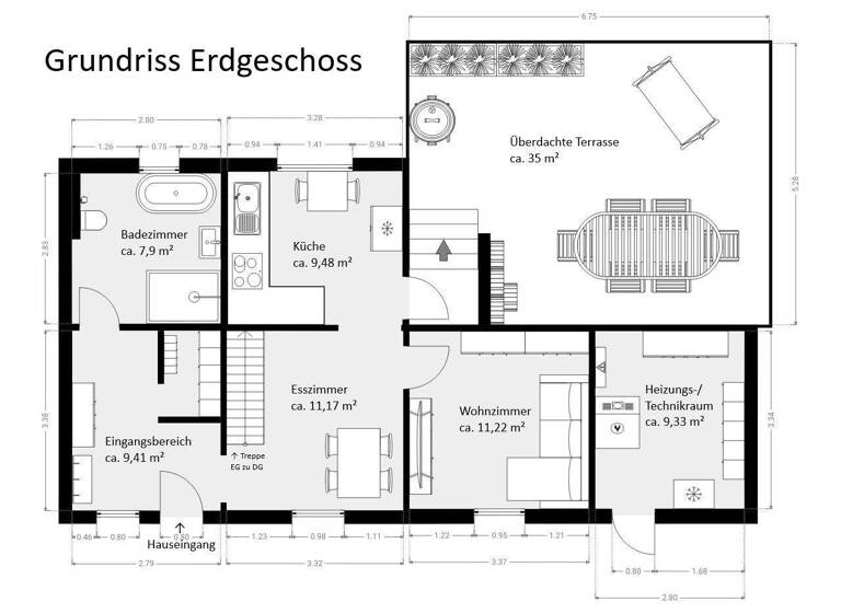 Einfamilienhaus zum Kauf provisionsfrei 115.000 € 5 Zimmer 82 m² 1.881 m² Grundstück Hupperath 54518
