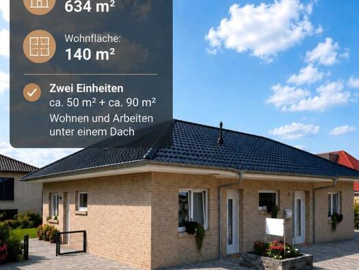 Bungalow zum Kauf provisionsfrei 479.000 € 5 Zimmer 140 m² 634 m² Grundstück frei ab sofort Ankum (49577) Ankum Ankum 49577