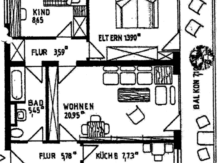 Studio zum Kauf 385.000 € 2,5 Zimmer 73,1 m² 3. Geschoss Ramersdorf-Perlach München 81735
