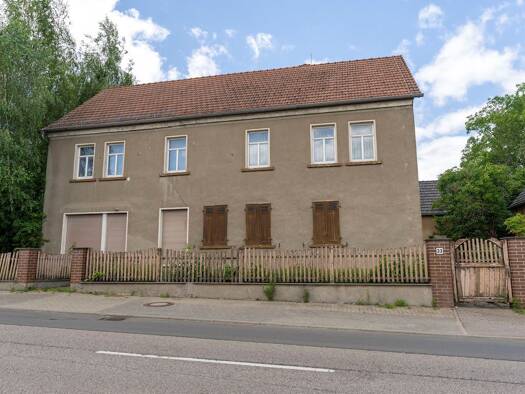 Einfamilienhaus zum Kauf 87.000 € 7 Zimmer 200 m² 2.818 m² Grundstück Reuden Elsteraue 06729