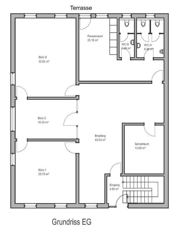 Bürogebäude zur Miete 3.400 € 13 Zimmer 338 m²<br/>Bürofläche ab 169 m²<br/>Teilbarkeit Regenstauf Regenstauf 93128