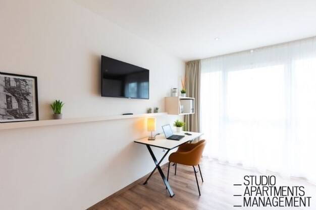 Studio zur Miete 870 € 1 Zimmer 34 m² frei ab 01.08.2025 Bechmann-Rahn-Weg 2 Rathausplatz Erlangen 91052