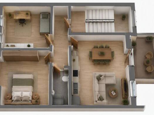 Wohnung zur Miete 521 € 3 Zimmer 79 m² frei ab 01.10.2026 Bodelschwinghplatz 4 Wehringhausen Mitte 58089