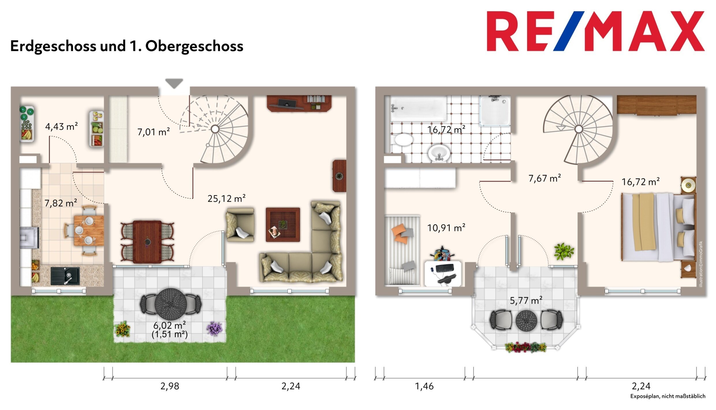 Maisonette zum Kauf 3 Zimmer 86,4 m²<br/>Wohnfläche 1.<br/>Geschoss Grötzingen - Südlich der Pfinz Karlsruhe 76229