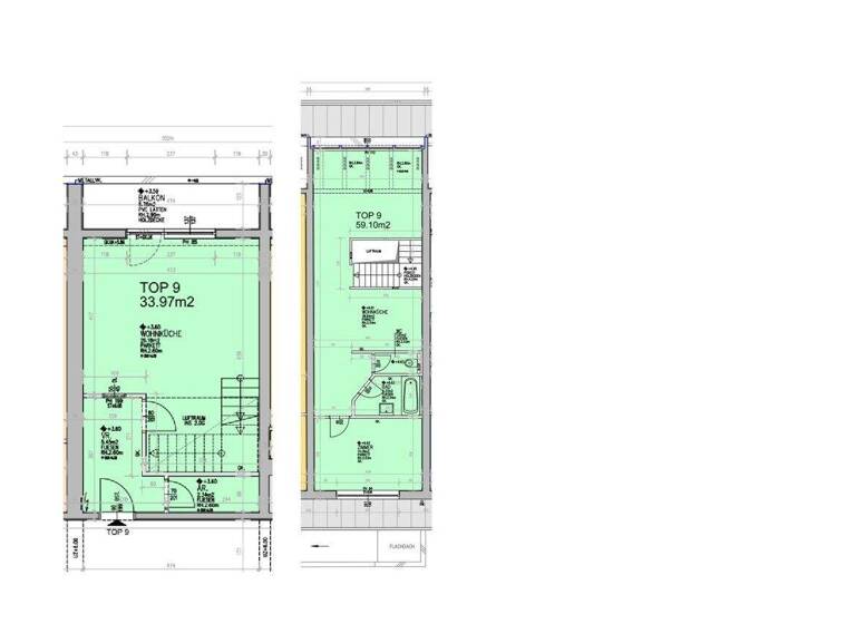 Wohnung zur Miete 720 € 2 Zimmer 93,1 m² Jägerberg Steyr 4400