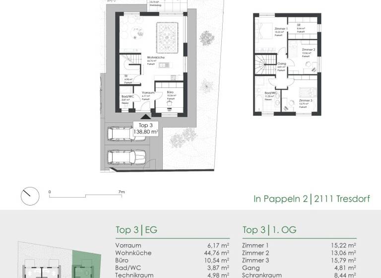 Einfamilienhaus zum Kauf - Erstbezug 599.000 € 5 Zimmer 138,8 m² Tresdorf 2111