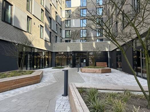 Studio zur Miete 852 € 1 Zimmer 27,2 m² 4. Geschoss frei ab 01.06.2026 Billhorner Kanalstraße 49 Rothenburgsort Hamburg 20539