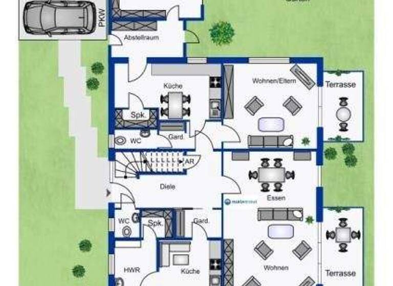 Einfamilienhaus zum Kauf 334.000 € 7 Zimmer 173 m² 743 m² Grundstück Sengwarden Wilhelmshaven OT Sengwarden 26388