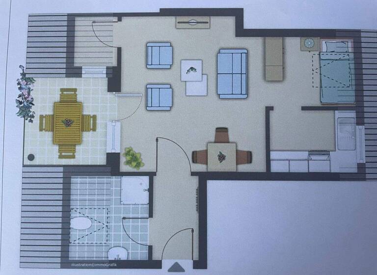 Wohnung zum Kauf provisionsfrei 169.000 € 1 Zimmer 36,6 m² 3. Geschoss Hoxbachstr.96 Hassels Düsseldorf 40599