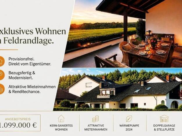 Mehrfamilienhaus zum Kauf provisionsfrei 1.099.000 € 10 Zimmer 300 m² 652 m² Grundstück Hexenberg Dietzenbach 63128
