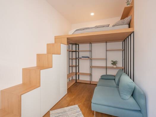 Wohnung zur Miete 817 € 1 Zimmer 22 m² 2. Geschoss Brigittenau 1200
