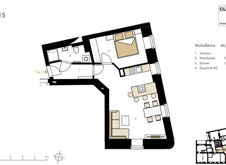 Wohnung zum Kauf 251.328 € Wien 1200