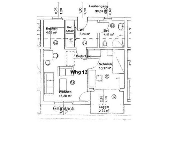 Wohnung zur Miete 520 € 2 Zimmer 45 m² 2. Geschoss frei ab 01.05.2026 Dr.-Pieke-Straße 9 Harsewinkel 33428