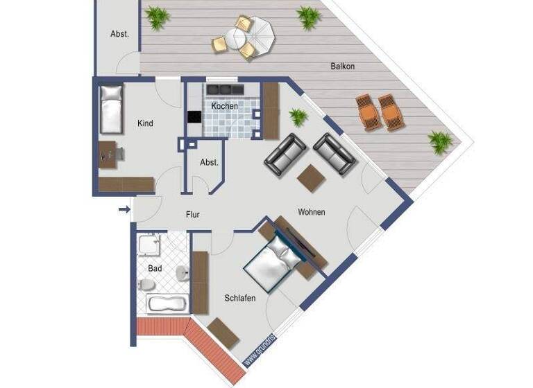 Wohnung zum Kauf provisionsfrei 439.000 € 3 Zimmer 109 m² 3. Geschoss frei ab sofort Albertine Assor Straße 19 c Schnelsen Hamburg 22457