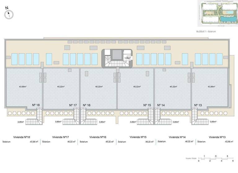 Penthouse zum Kauf - Erstbezug provisionsfrei 299.000 € 3 Zimmer 65 m² Pilar de la Horadada