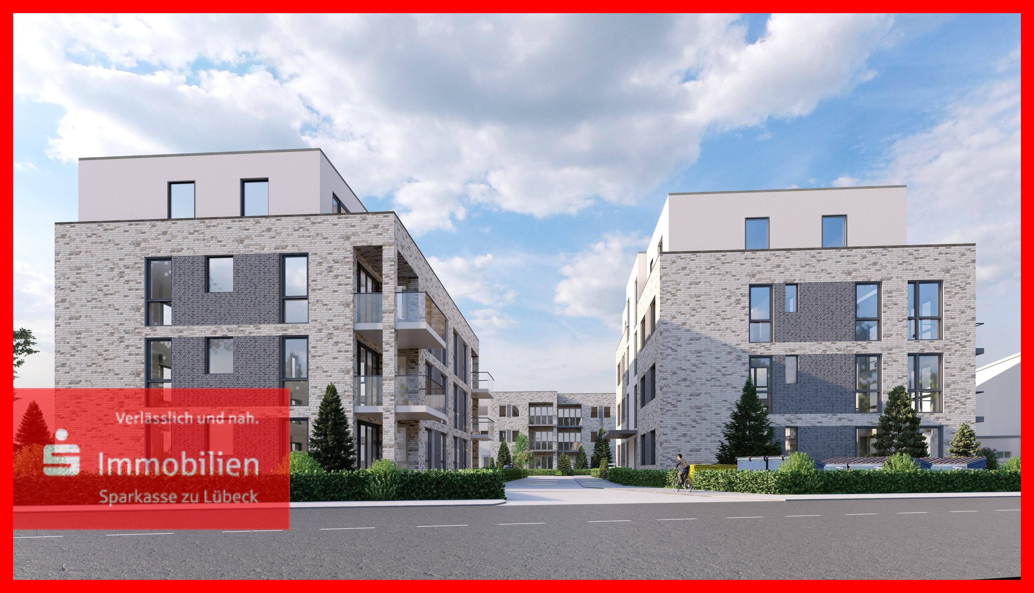 Wohnung zum Kauf provisionsfrei 564.813 € 3 Zimmer 99,1 m²<br/>Wohnfläche 1.<br/>Geschoss 01.04.2026<br/>Verfügbarkeit Hüxter- / Mühlentor / Gärtnergasse Lübeck 23562