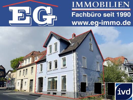 Einfamilienhaus zum Kauf 118.000 € 11 Zimmer 255 m² 173 m² Grundstück Innenstadt Bad Salzuflen 32105
