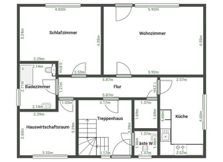 Einfamilienhaus zur Miete 990 € 5 Zimmer 135 m² 775 m² Grundstück Pewsum Krummhörn / Pewsum 26736