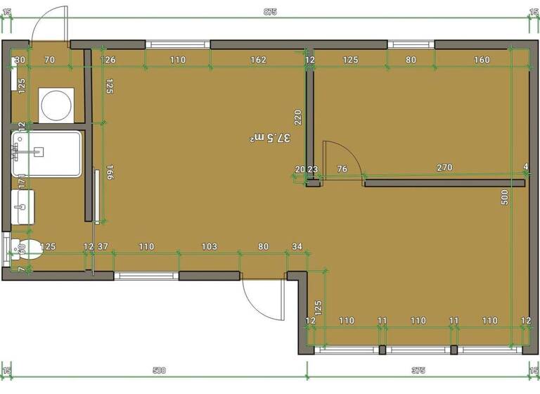 Haus zum Kauf provisionsfrei 2 Zimmer 36 m² 460 m² Grundstück Neuhausen 03058