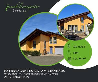 Einfamilienhaus zum Kauf 397.000 € 6 Zimmer 195 m² 844 m² Grundstück Kirn 55606