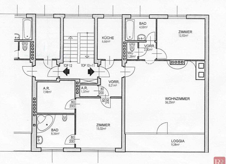 Terrassenwohnung zur Miete 927 € 3,5 Zimmer 101,6 m² 3. Geschoss frei ab 01.05.2026 Klosterneuburg 3400