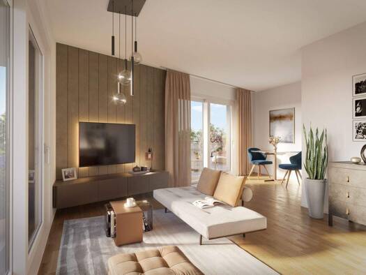 Wohnung zum Kauf - Neubau provisionsfrei 549.000 € 2 Zimmer 59,6 m² 2. Geschoss Vogelweide 3, 5, 7 Neufahrn Neufahrn bei Freising 85375