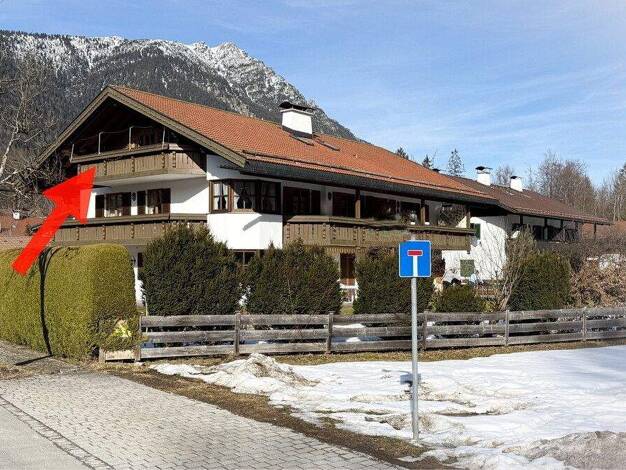 Wohnung zur Miete 990 € 3 Zimmer 93 m² 2. Geschoss Grainau 82491