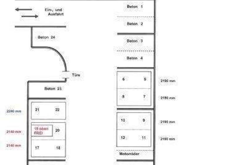 Duplex-Garage zur Miete 89,25 € Fäustlestrasse 5 Schwanthalerhöhe München 80339