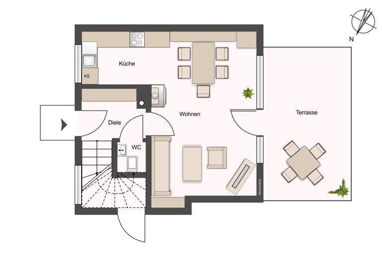 Doppelhaushälfte zum Kauf - Erstbezug 598.000 € 3 Zimmer 60 m² Pörtschach am Wörther See 9210