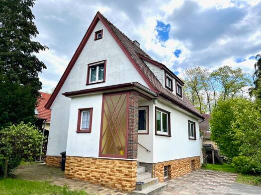 Einfamilienhaus zum Kauf 250.000 € 4,5 Zimmer 92,2 m² 850 m² Grundstück Hellerau/Wilschdorf Dresden / Hellerau/Wilschdorf 01109