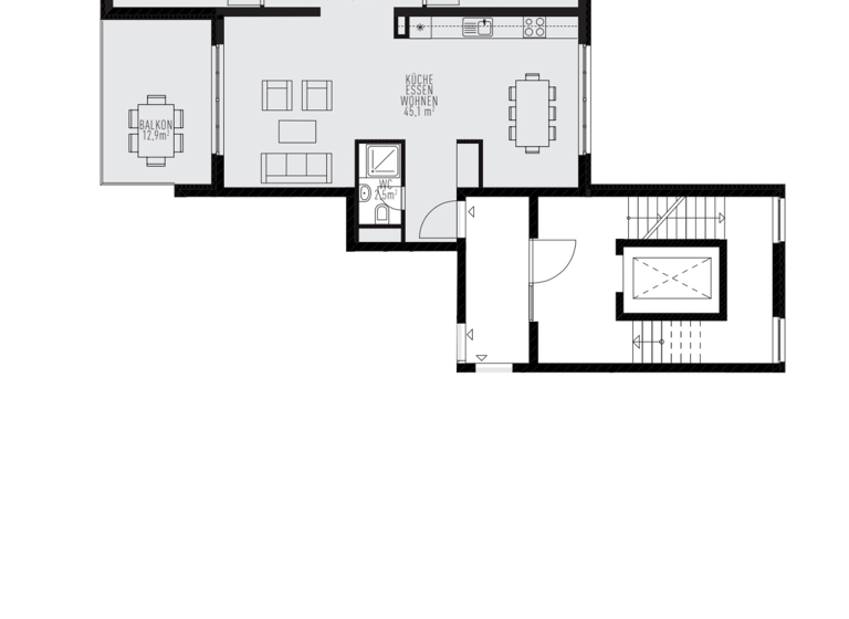 Wohnung zur Miete 2.470 € 3 Zimmer 100 m² Geschoss 1/5 frei ab sofort Friedrichshain Berlin 10243