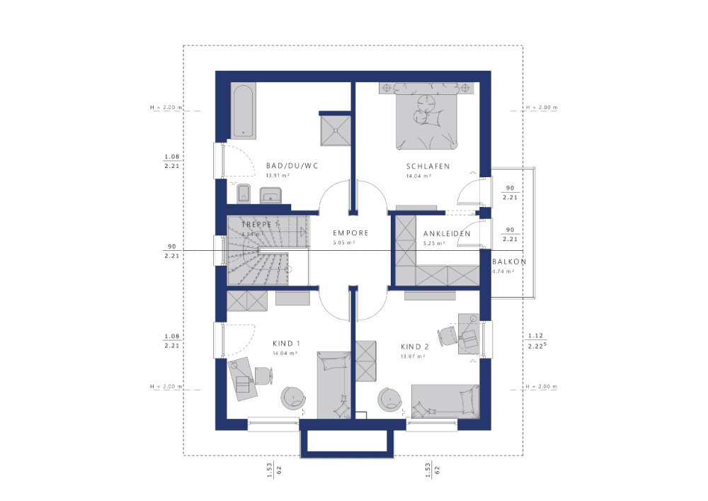 Haus zum Kauf provisionsfrei 466.907 € 5 Zimmer 145 m²<br/>Wohnfläche 422 m²<br/>Grundstück Großerlach Großerlach 71577