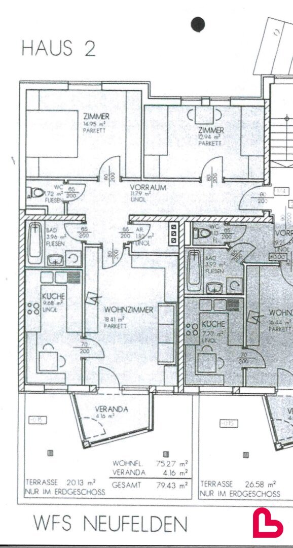 Wohnung zur Miete 757 € 3 Zimmer 79,4 m²<br/>Wohnfläche EG<br/>Geschoss Neufelden 4120