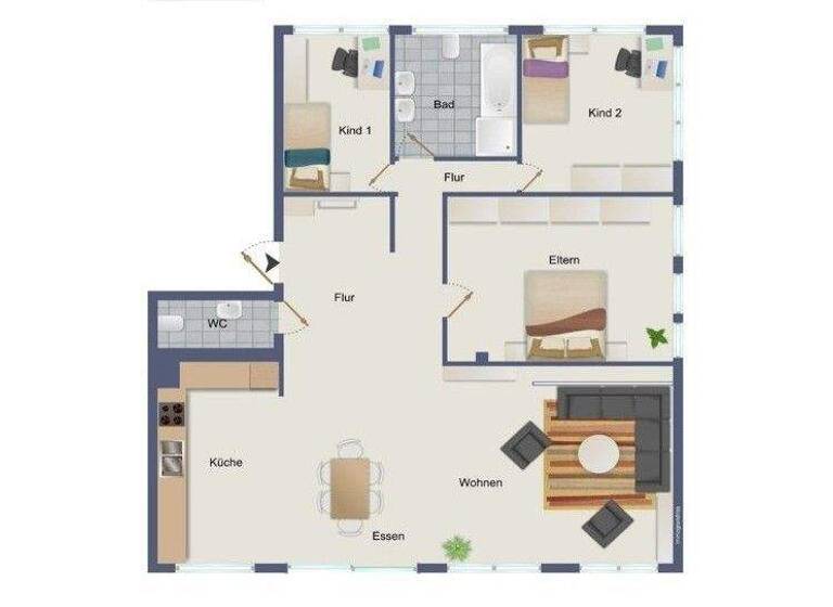 Wohnung zum Kauf 450.000 € 4 Zimmer 109,3 m² EG Amtzell 88279