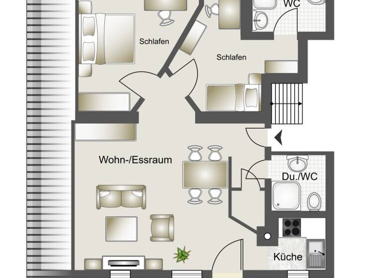 Wohnung zum Kauf 219.000 € 2 Zimmer 71,3 m² Maria Rain 9161